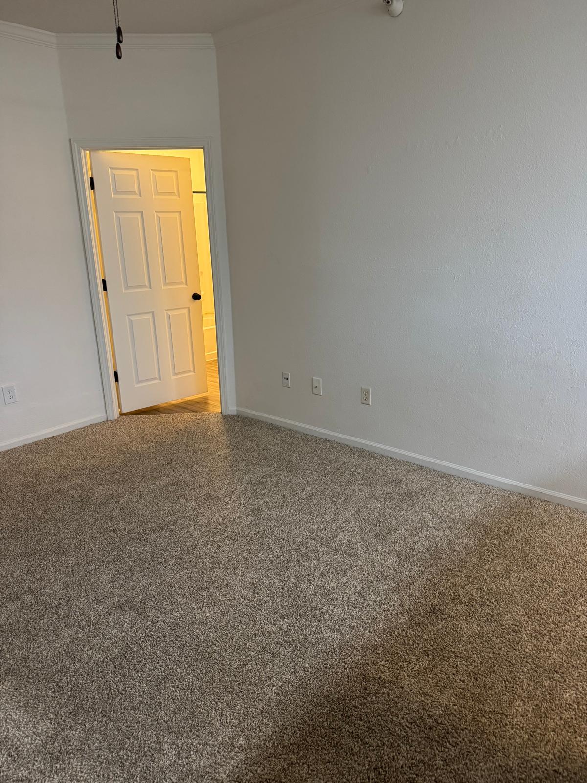 Living room after house cleaning service in Overland Park, KS