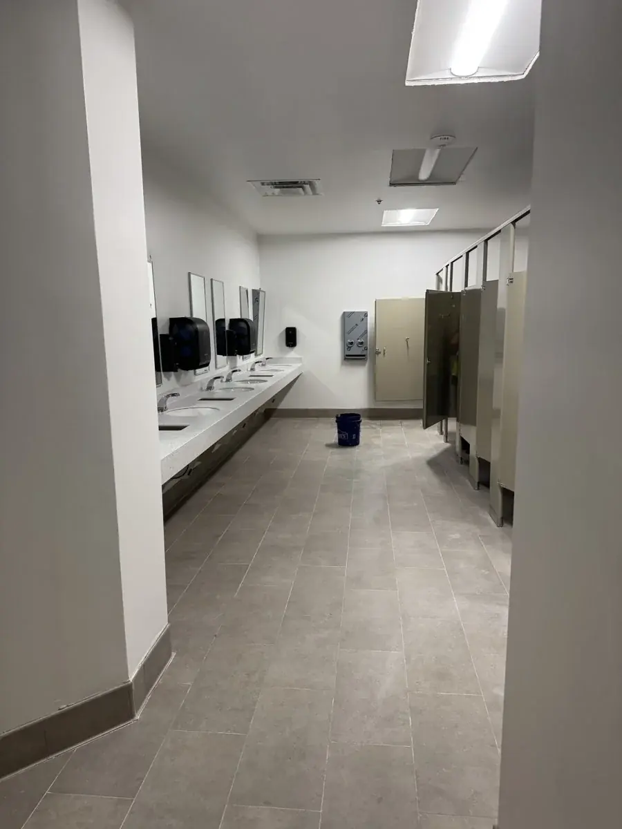 Commercial restroom